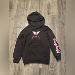 Hurley Kids Black Hoodie Pullover Sweatshirt